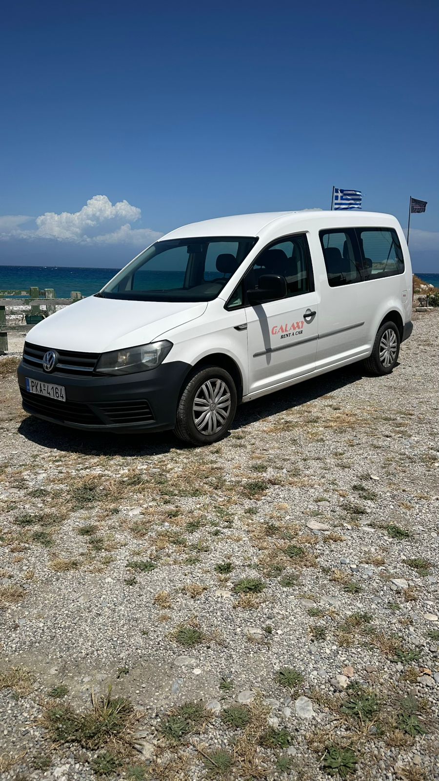 Volkswagen Caddy Rental in Rhodes — Galaxy Rent a Car | Family-Run ...